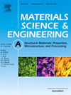 Materials Science And Engineering A-structural Materials Properties Microstructu封面