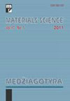 Materials Science-medziagotyra封面