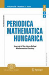 Periodica Mathematica Hungarica封面