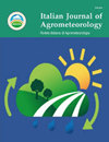 Italian Journal Of Agrometeorology-rivista Italiana Di Agrometeorologia封面