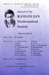 Journal Of The Ramanujan Mathematical Society封面