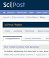 Scipost Physics封面